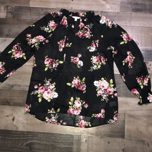 Floral blouse